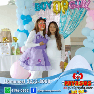 PAYASITA PARA BABY SHOWER
